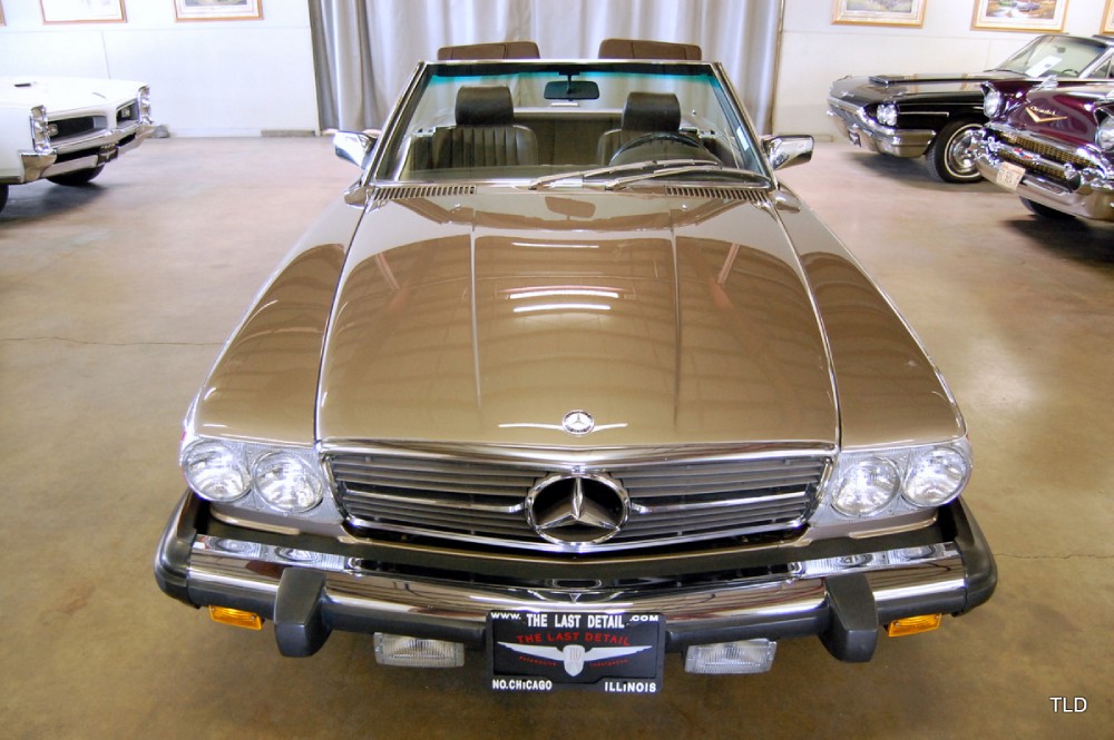 Mercedes 560sl seat trim #3