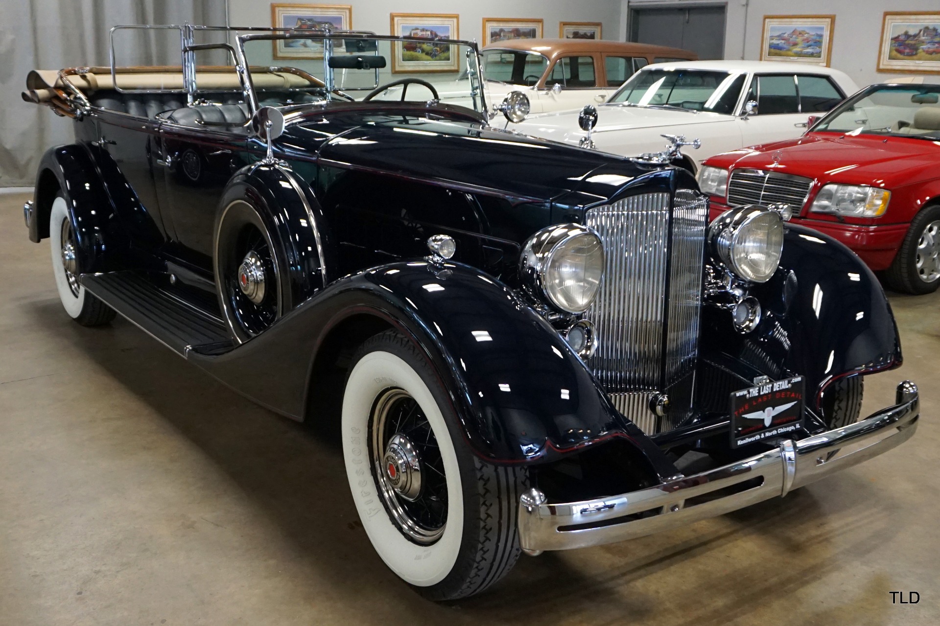 1934 Packard Super Eight Phaeton Convertible