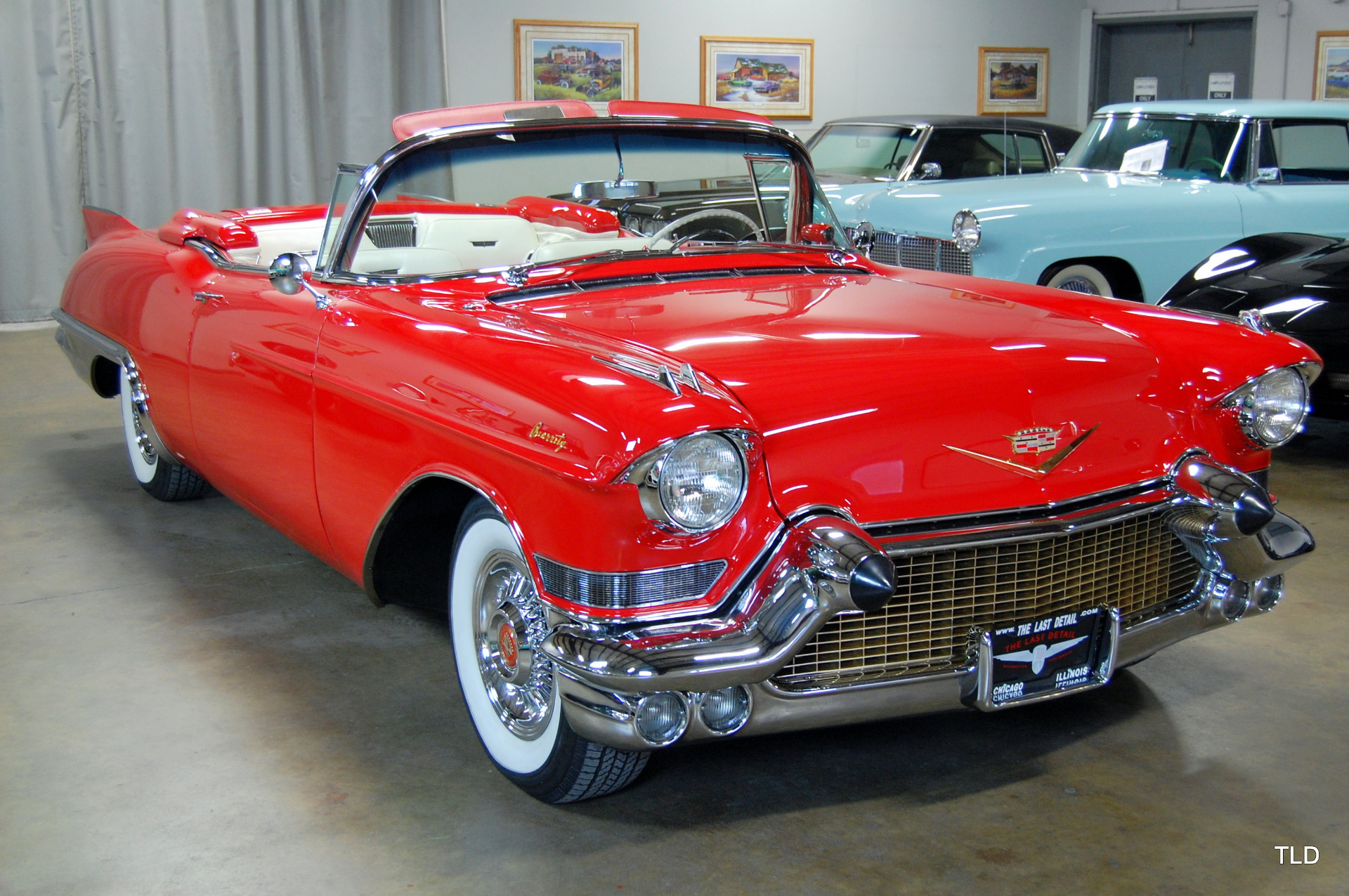 1957 Cadillac Color Chart